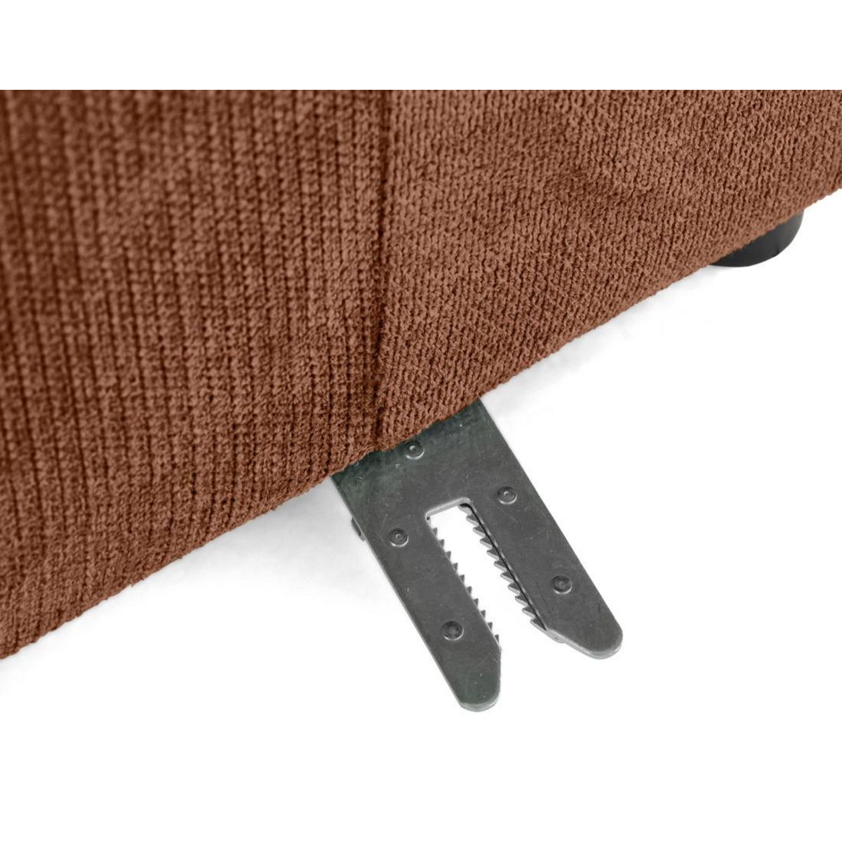 LISA DESIGN Debbie - module d'assise gauche en tissu texturé