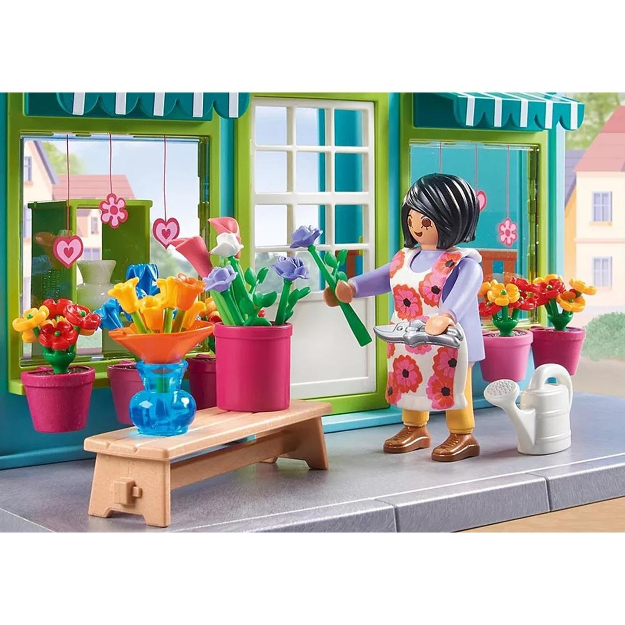 Voir la diapositive 5 : PLAYMOBIL Boutique de fleuriste et salon de thé