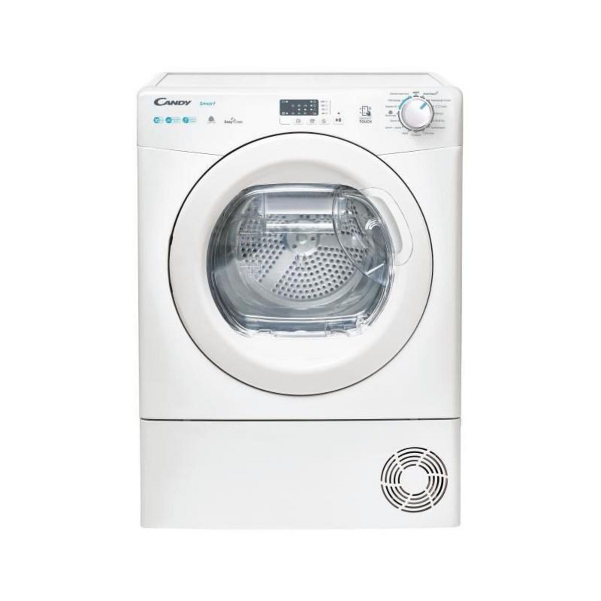 Candy Seche-linge pompe a chaleur CANDY Smart CSE H10A1LE-47 - 10 kg - Connecté - 15 programmes - 66dB - Classe A+