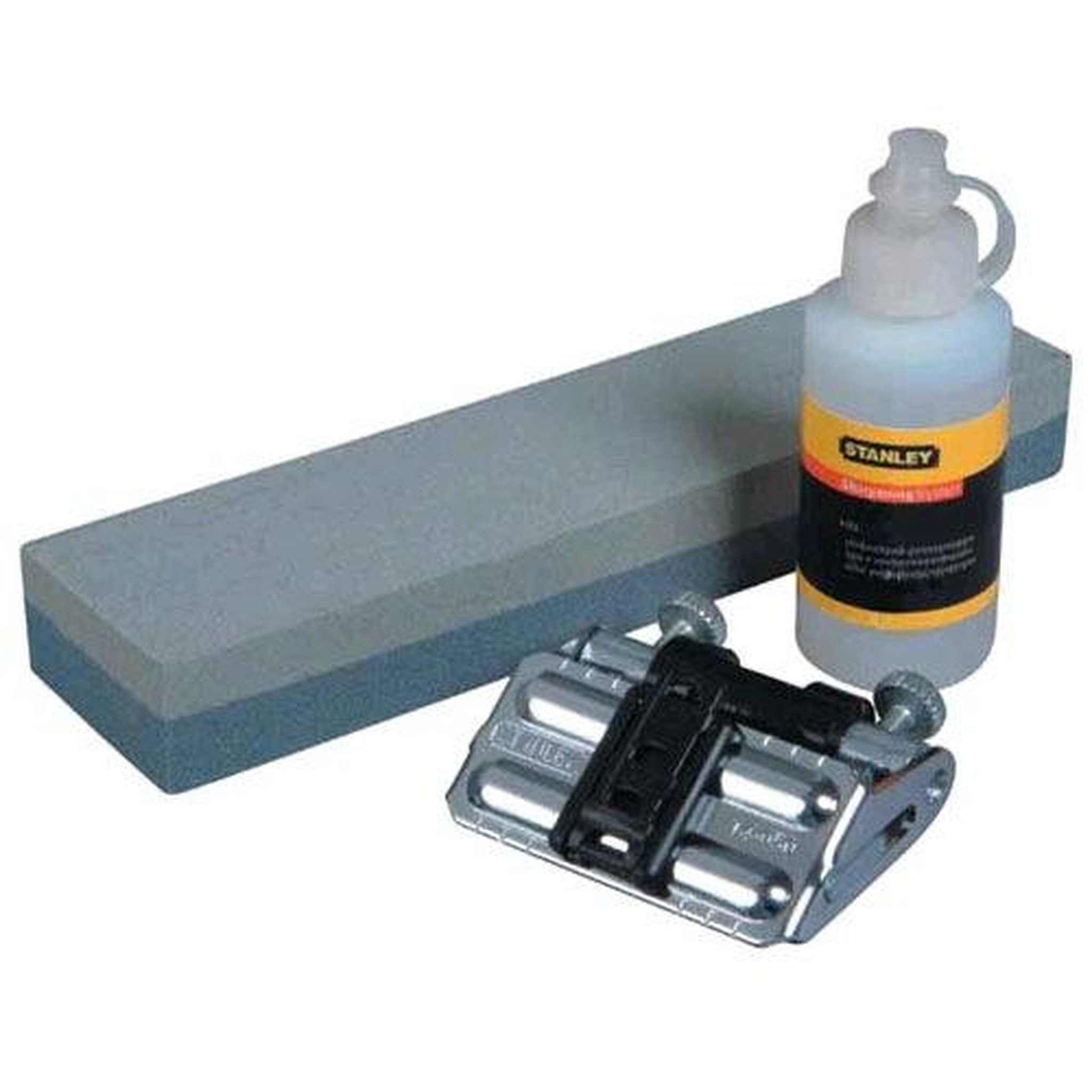 Stanley Kit d'affûtage (1 guide + 1 pierre + 1 flacon)