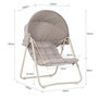 Voir la diapositive 3 : SOBUY Chaise Suspendue Lounge Gris 126x108x163cm OGS62-MI