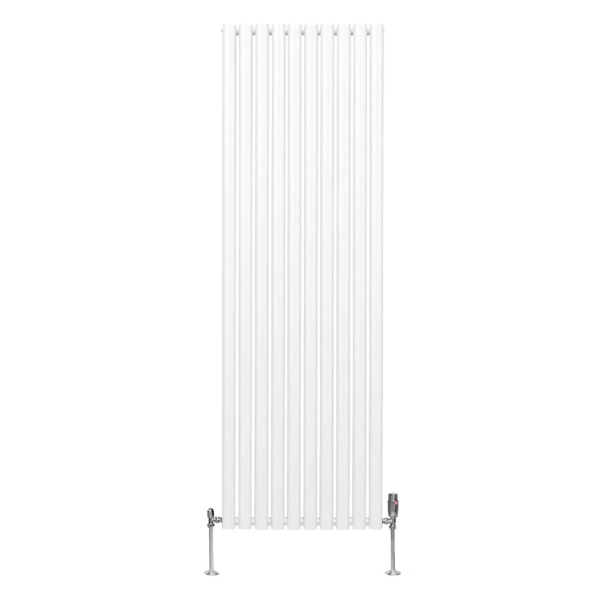 Voir la diapositive 2 : MONSTERSHOP Radiateur à colonnes ovales & robinet, 2 panneaux - 1800 x 600 mm