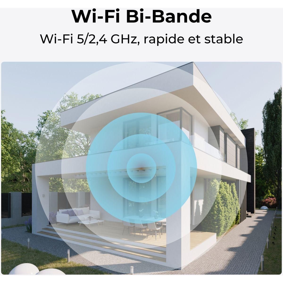 REOLINK Caméra de surveillance E540 Blanche