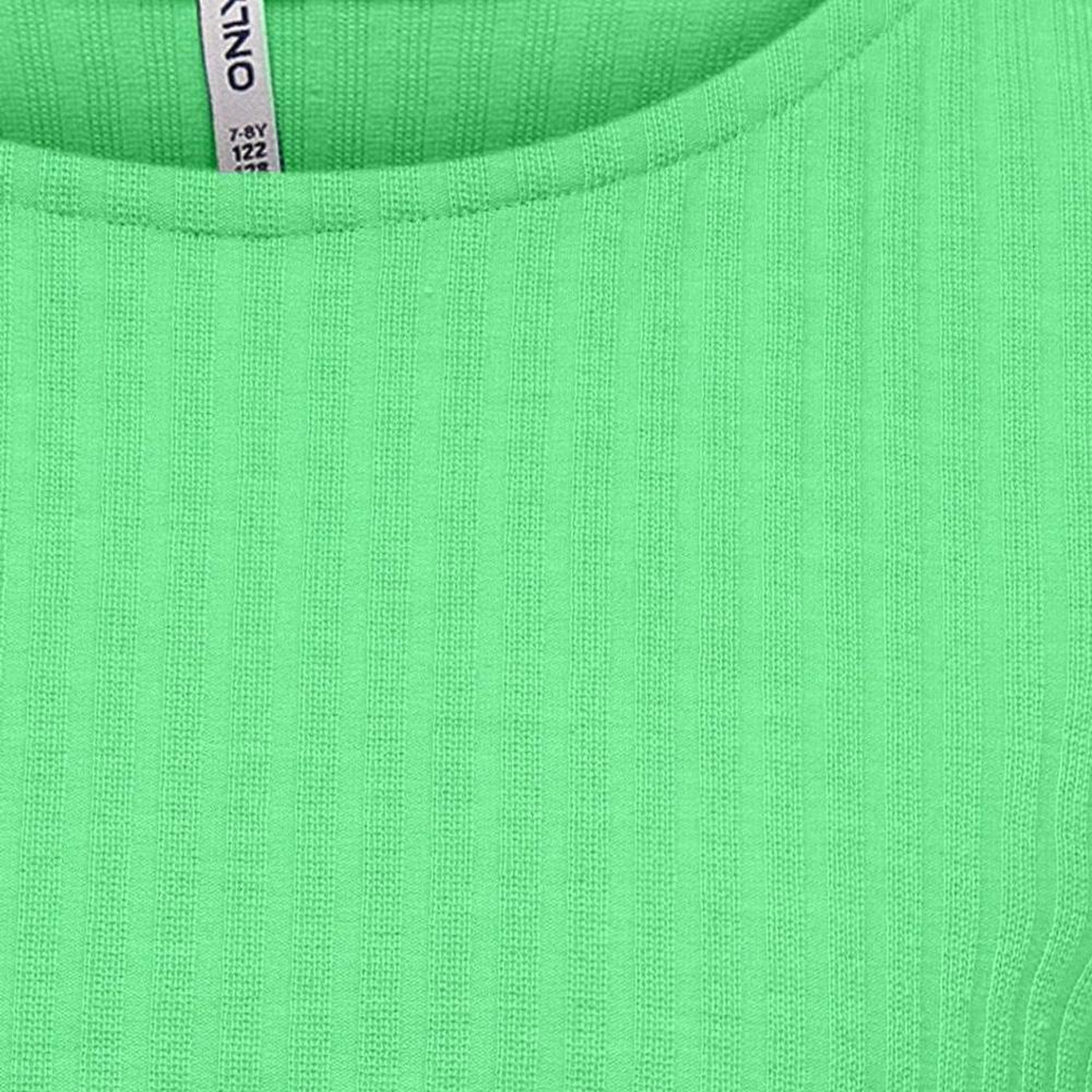 Voir la diapositive 4 : Only T-shirt Vert Fille Only Kids Ognella