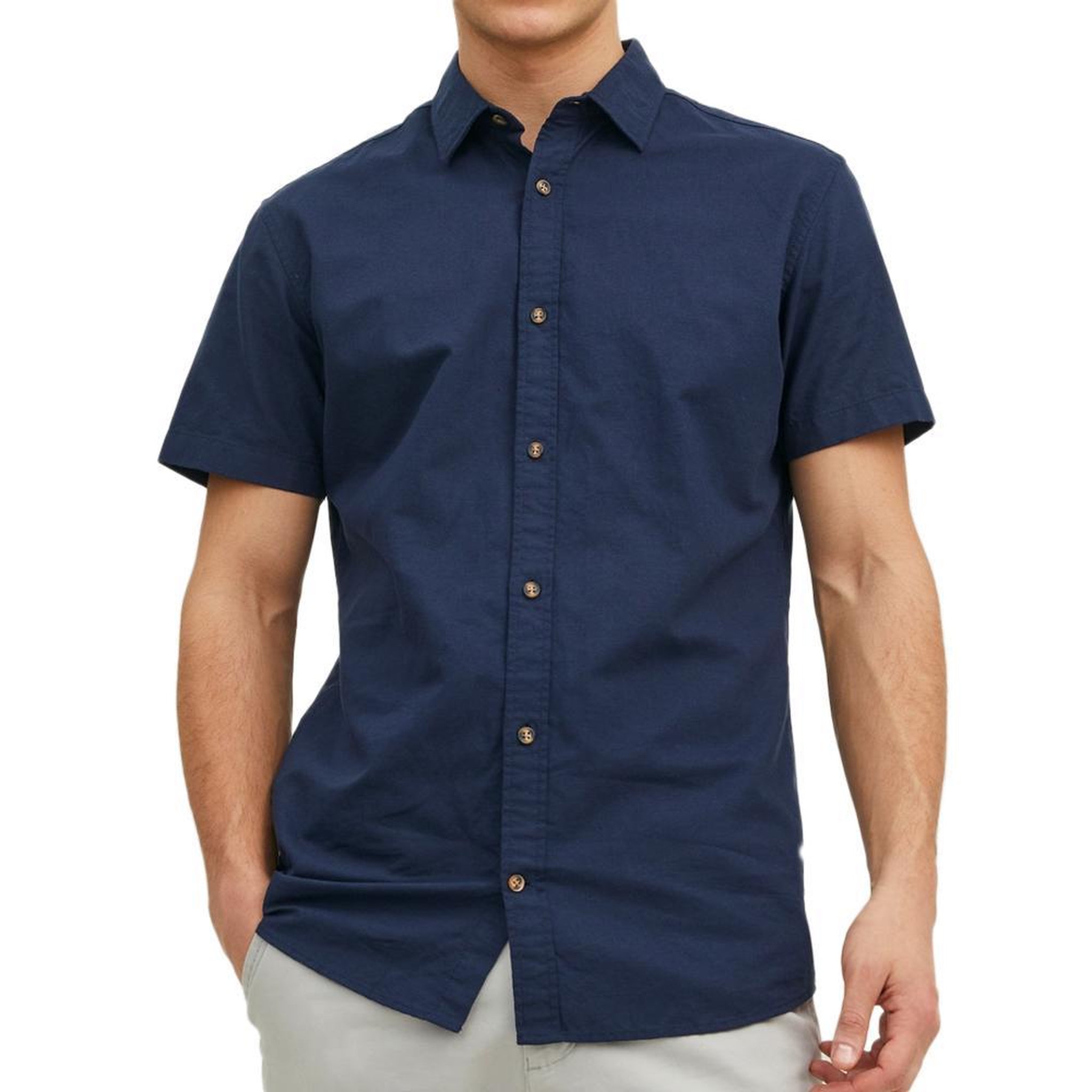 Jack & Jones Chemisette  Homme Jack & Jones Summer. Coloris disponibles : Bleu
