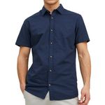 Jack & Jones Chemisette  Homme Jack & Jones  ummer. Coloris disponibles : Bleu