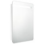 Voir la diapositive 2 : VIDAXL Armoire de salle de bain à miroir LED Blanc brillant 60x11x80cm