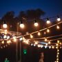 Voir la diapositive 2 : Lumisky Guirlande guinguette PARTY Blanc Caoutchouc 5.7M
