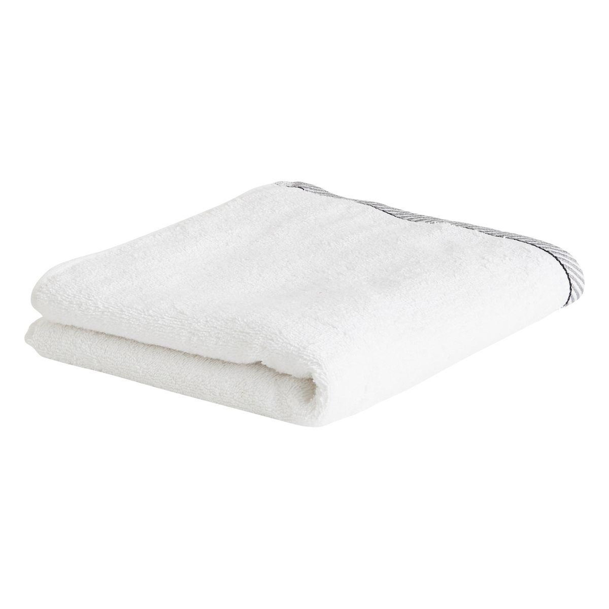 Voir la diapositive 1 : ACTUEL Serviette invité fantaisie en coton 500 g/m²