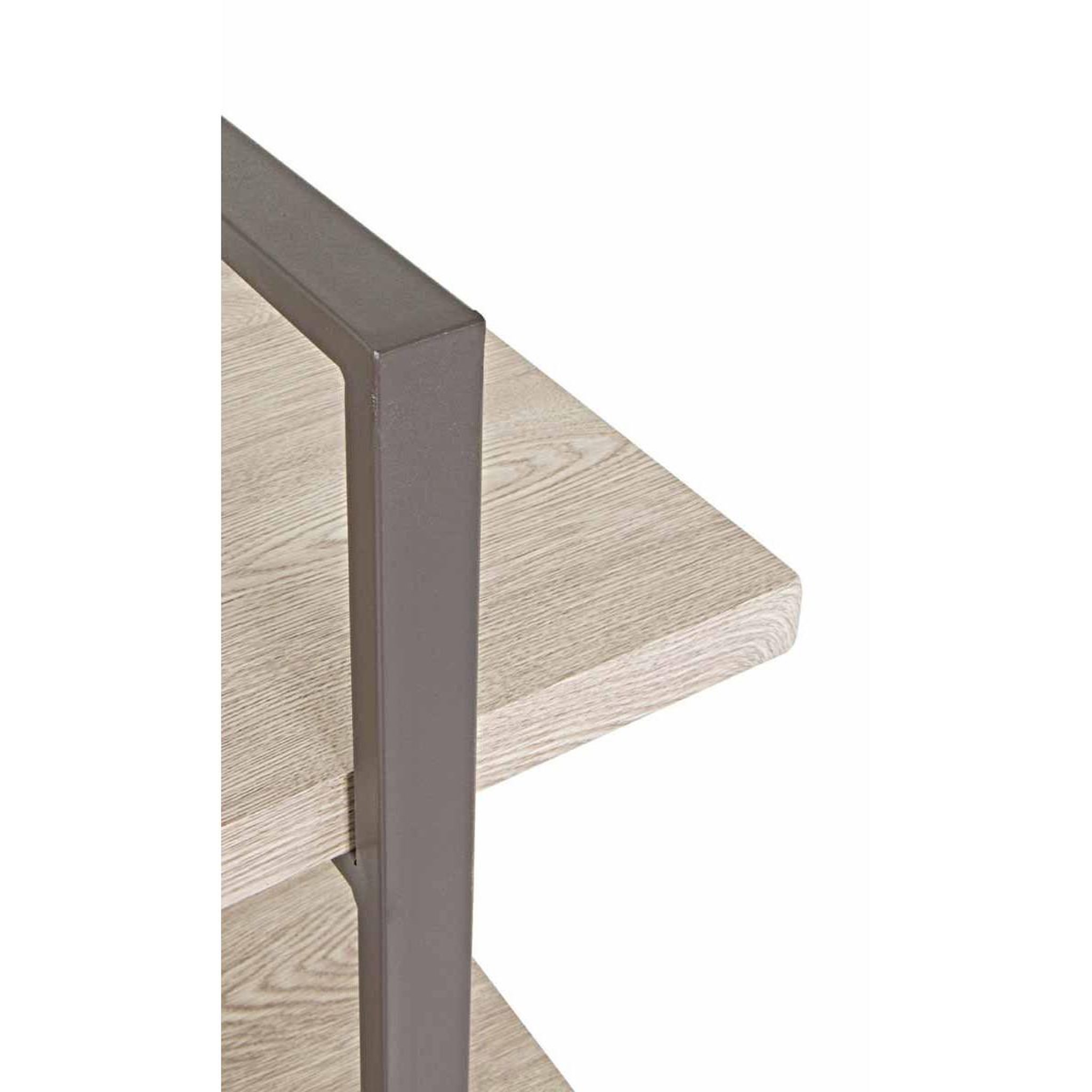 Voir la diapositive 2 : Paris Prix Étagère design 4 niveaux  jykon  139cm marron
