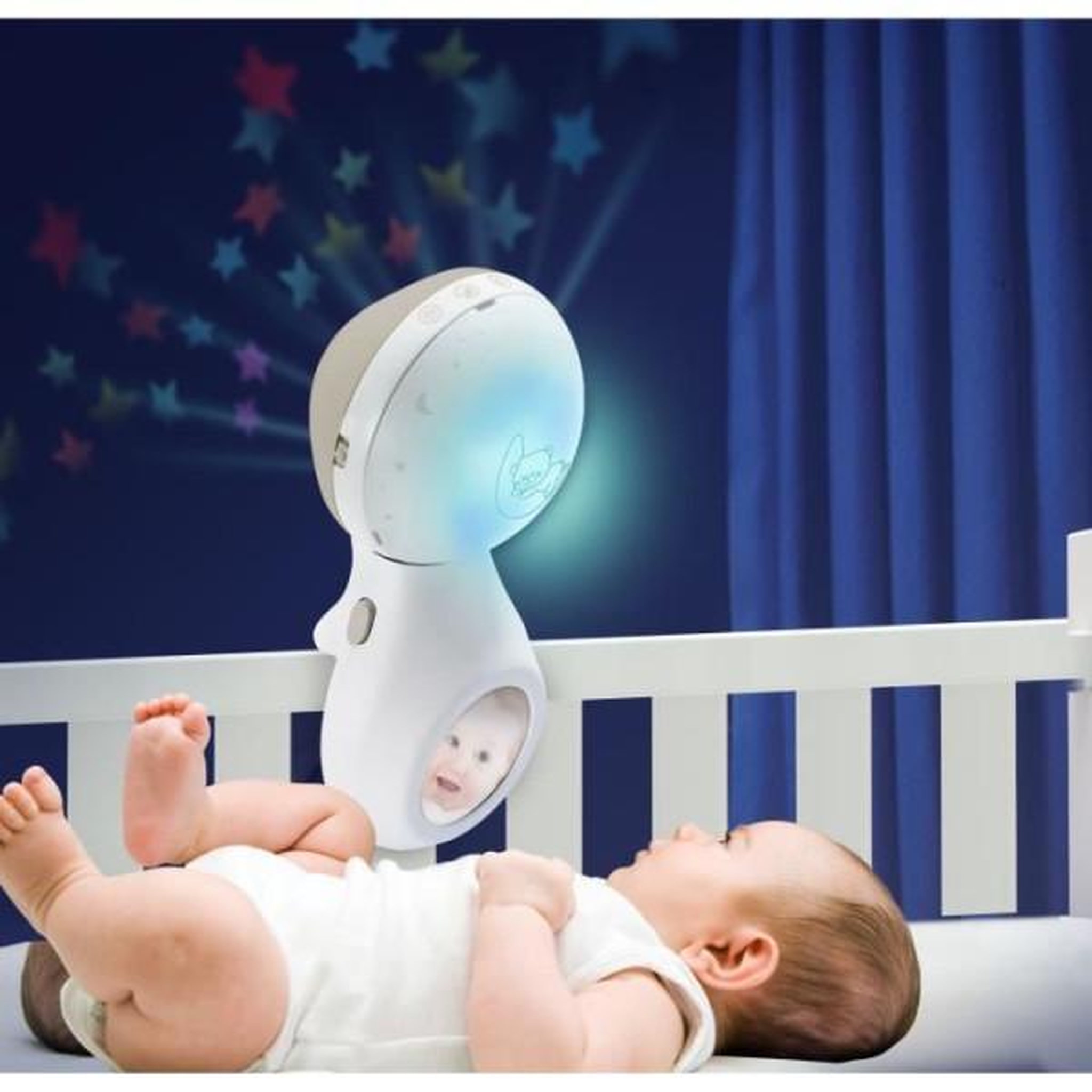 Voir la diapositive 4 : INFANTINO Mobile - INFANTINO - 4915 - Douce Nuit 3en1 - Blanc
