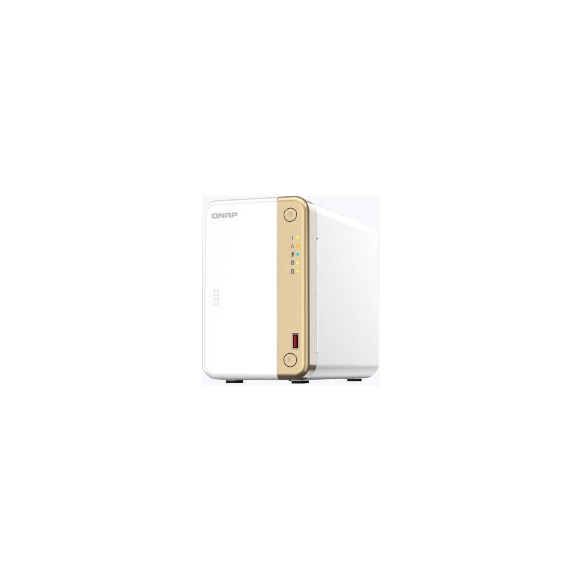 Qnap Serveur NAS TS-262-4G - NAS 2 baies