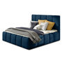 Voir la diapositive 1 : BEST MOBILIER Lucea - lit coffre - 180x200 - sommier inclus - en velours
