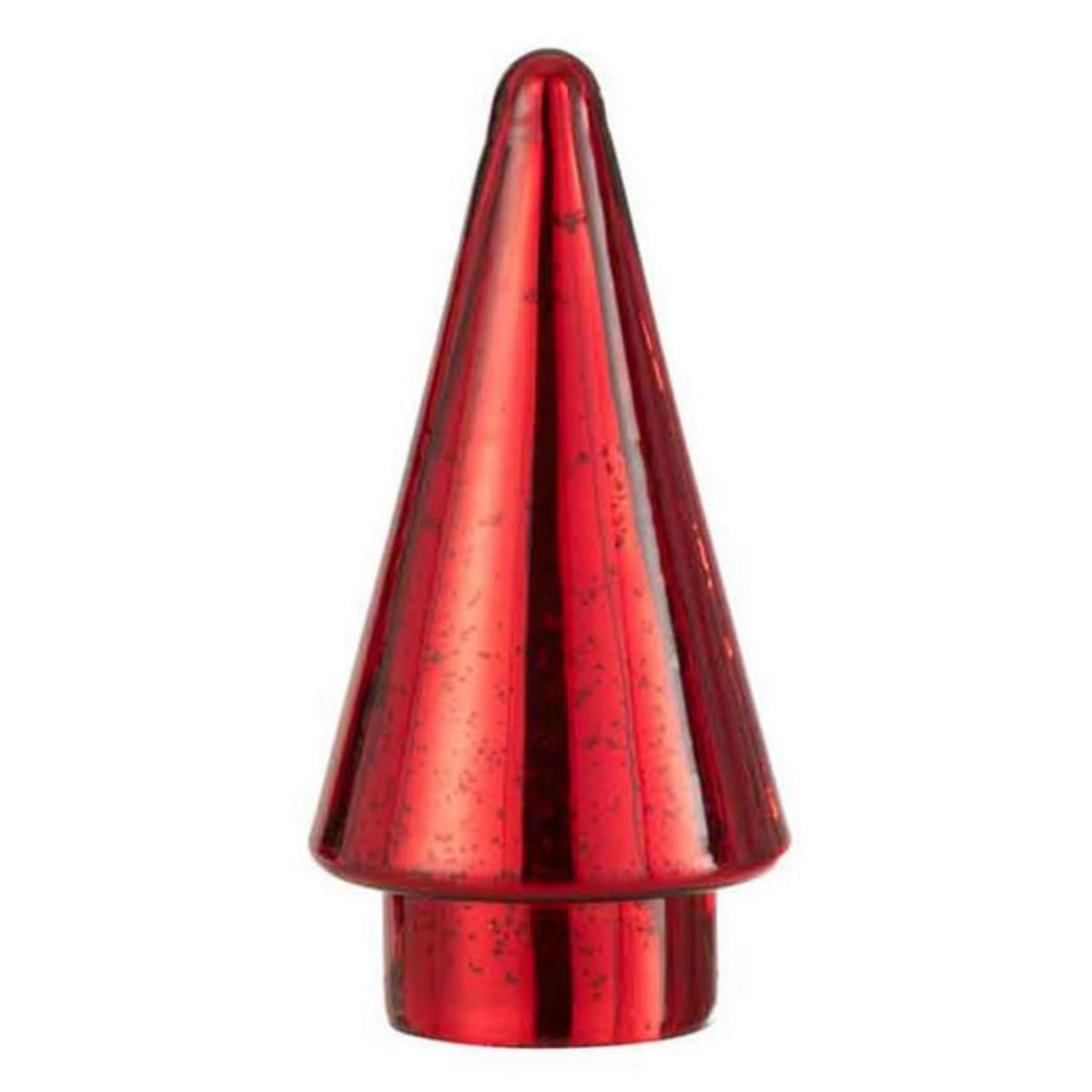 Paris Prix Sapin de Noël en Verre  Led  19cm Rouge