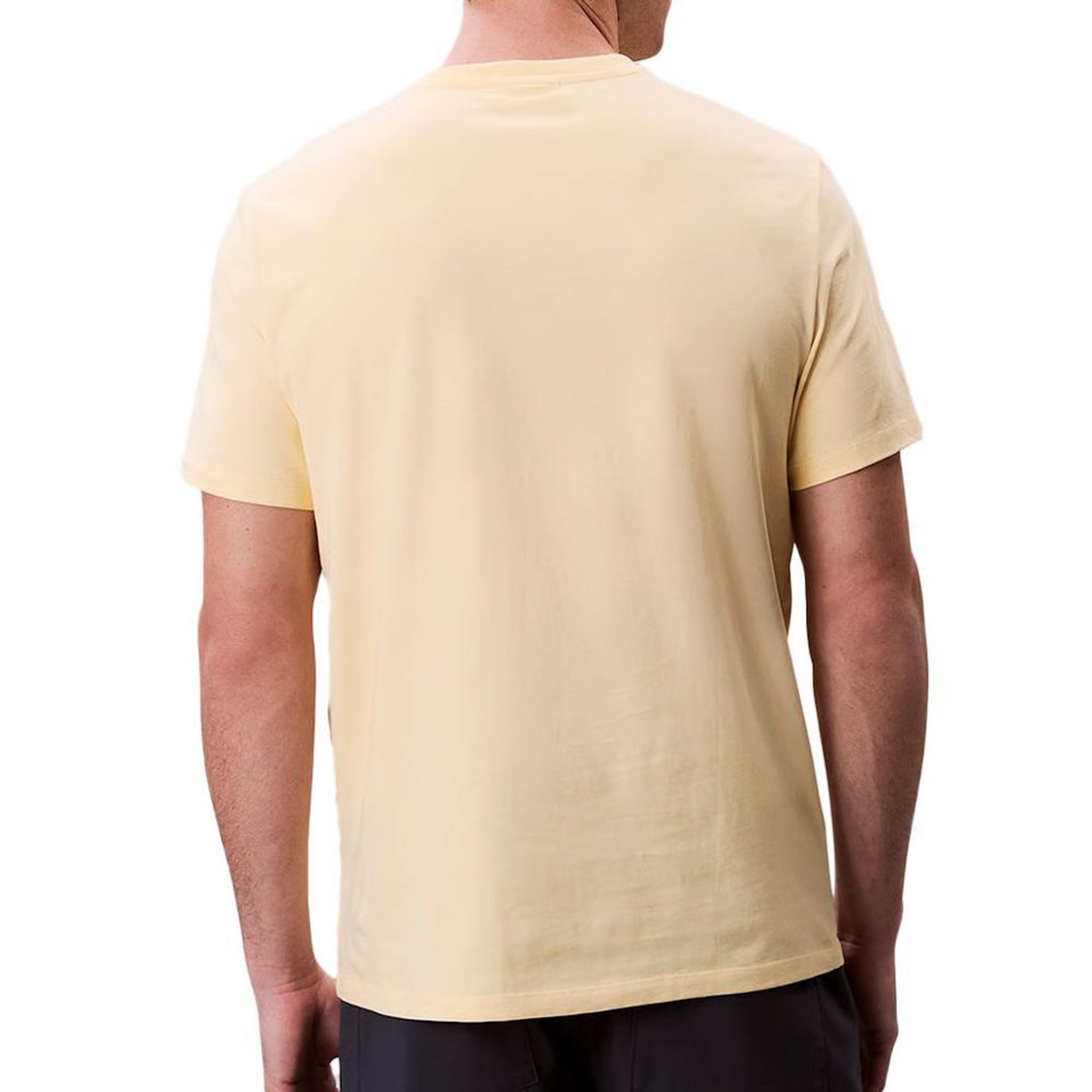 CALVIN KLEIN JEANS T-shirt Jaune Homme Clavin Klein Smooth