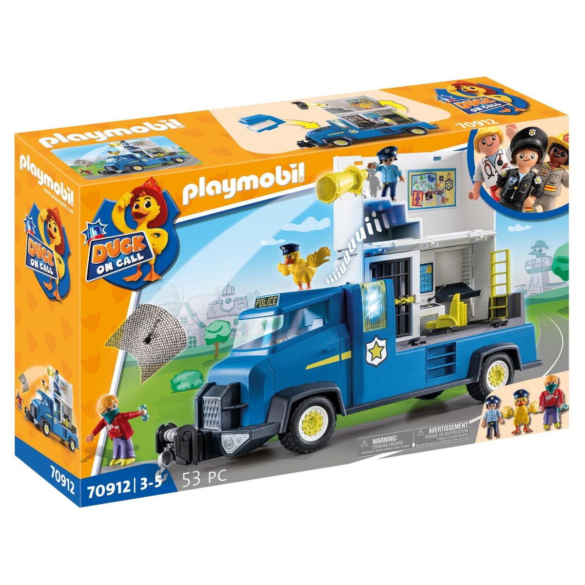 PLAYMOBIL 70912 - Duck on Call - Fourgon de police