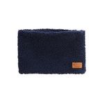 Petit Béguin Cache cou enfant en sherpa Anouk. Coloris disponibles : Bleu