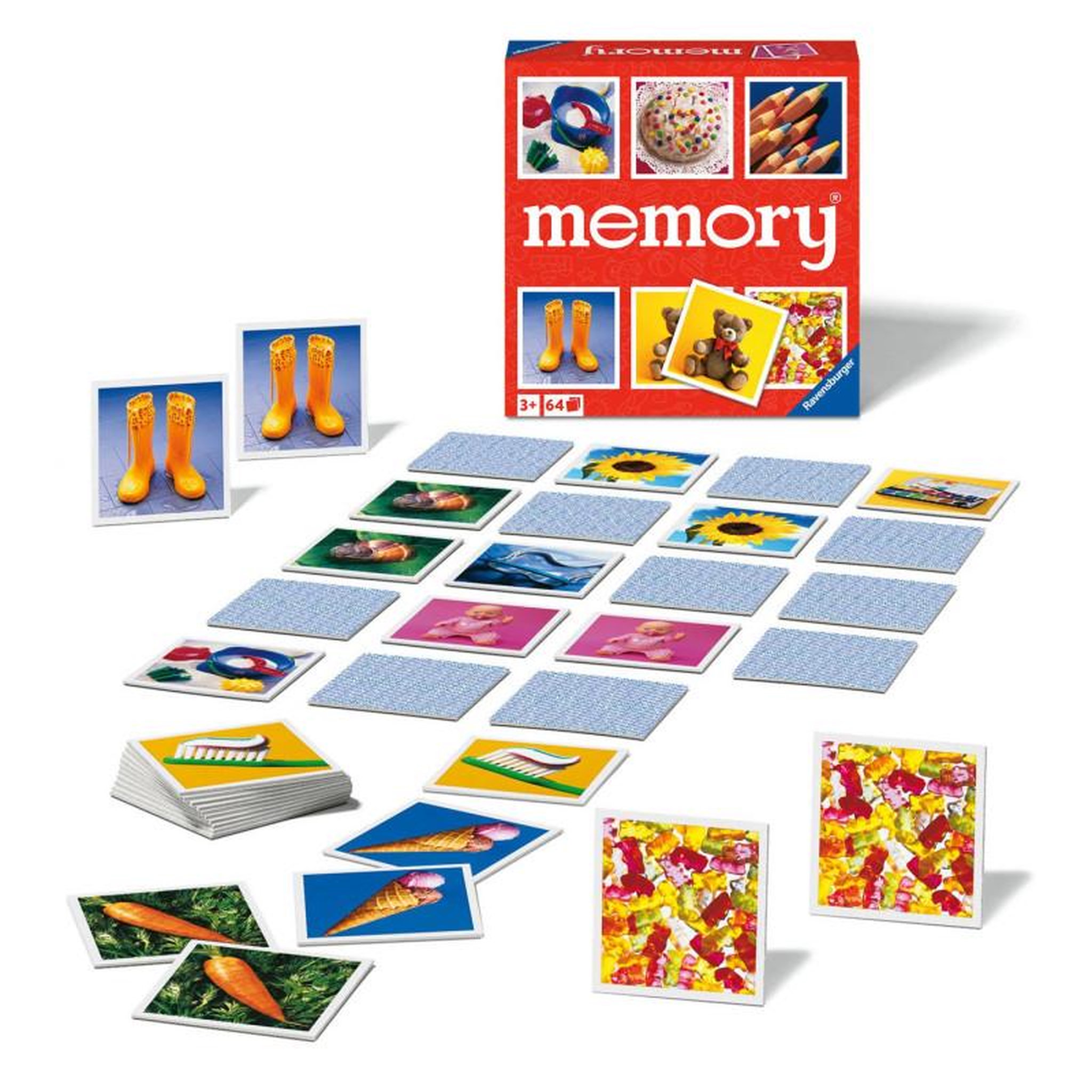 Voir la diapositive 2 : RAVENSBURGER Ravensburger - Ravensburg Jr. Memory 208807