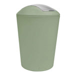 Paris Prix Poubelle de Salle de Bain à Bascule  Vitamine  5,6L Sauge