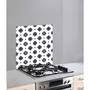 Wenko Fond hotte design Arabesque - L. 60 x l. 70 cm - Blanc et noir