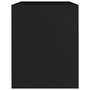 Voir la diapositive 5 : VIDAXL Table de chevet Noir 40x30x40 cm Bois d'ingenierie