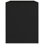 Voir la diapositive 5 : VIDAXL Table de chevet Noir 40x30x40 cm Bois d'ingenierie