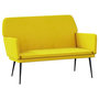 Voir la diapositive 2 : VIDAXL Banc Jaune 108x79x79 cm Velours