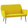Voir la diapositive 2 : VIDAXL Banc Jaune 108x79x79 cm Velours