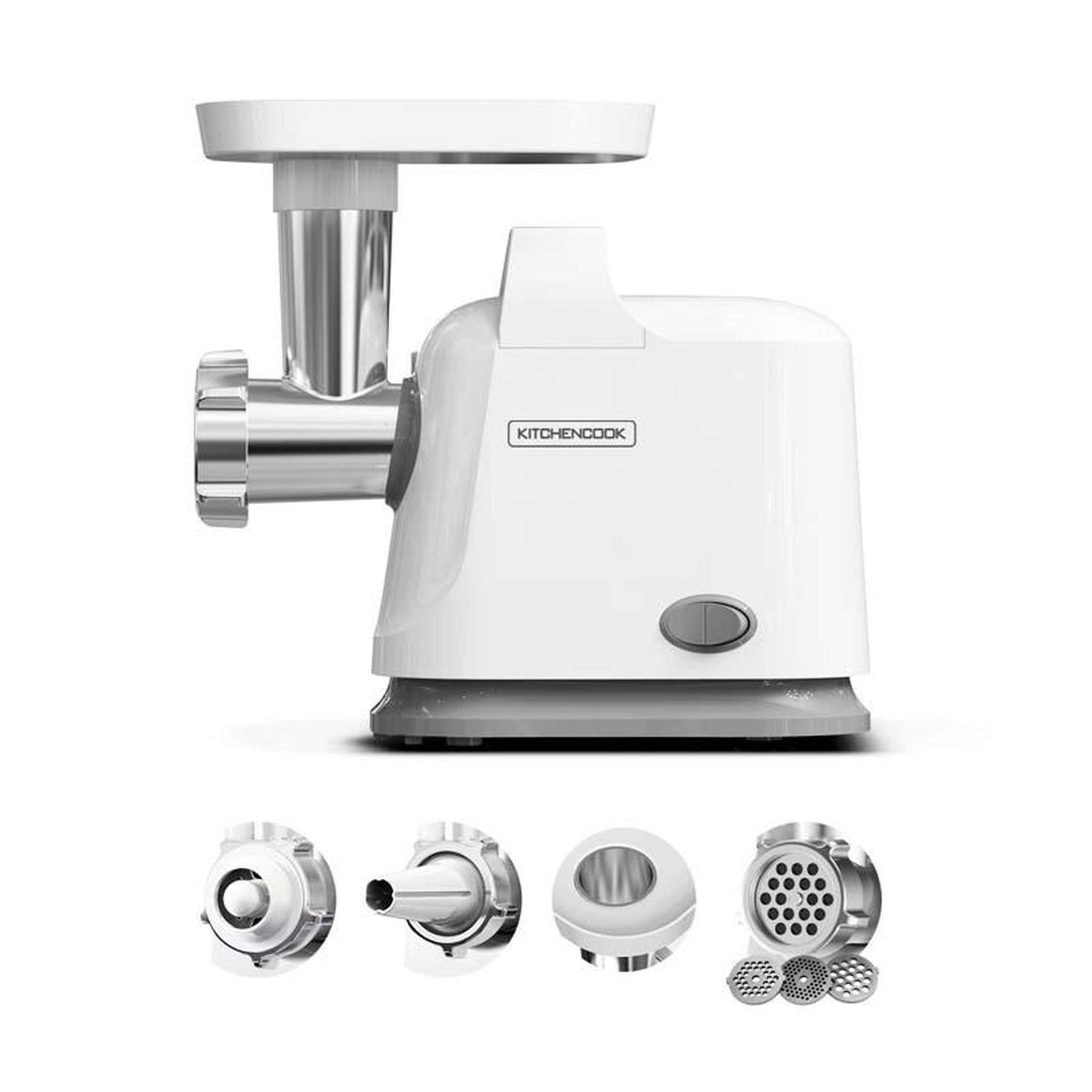 KITCHENCOOK Hachoir à Viande électrique Avec Lame En Acier Inoxydable Mg1000 De Kitchencook