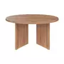 Rendez vous déco Table ronde Bana 8 personnes en bois D150 cm