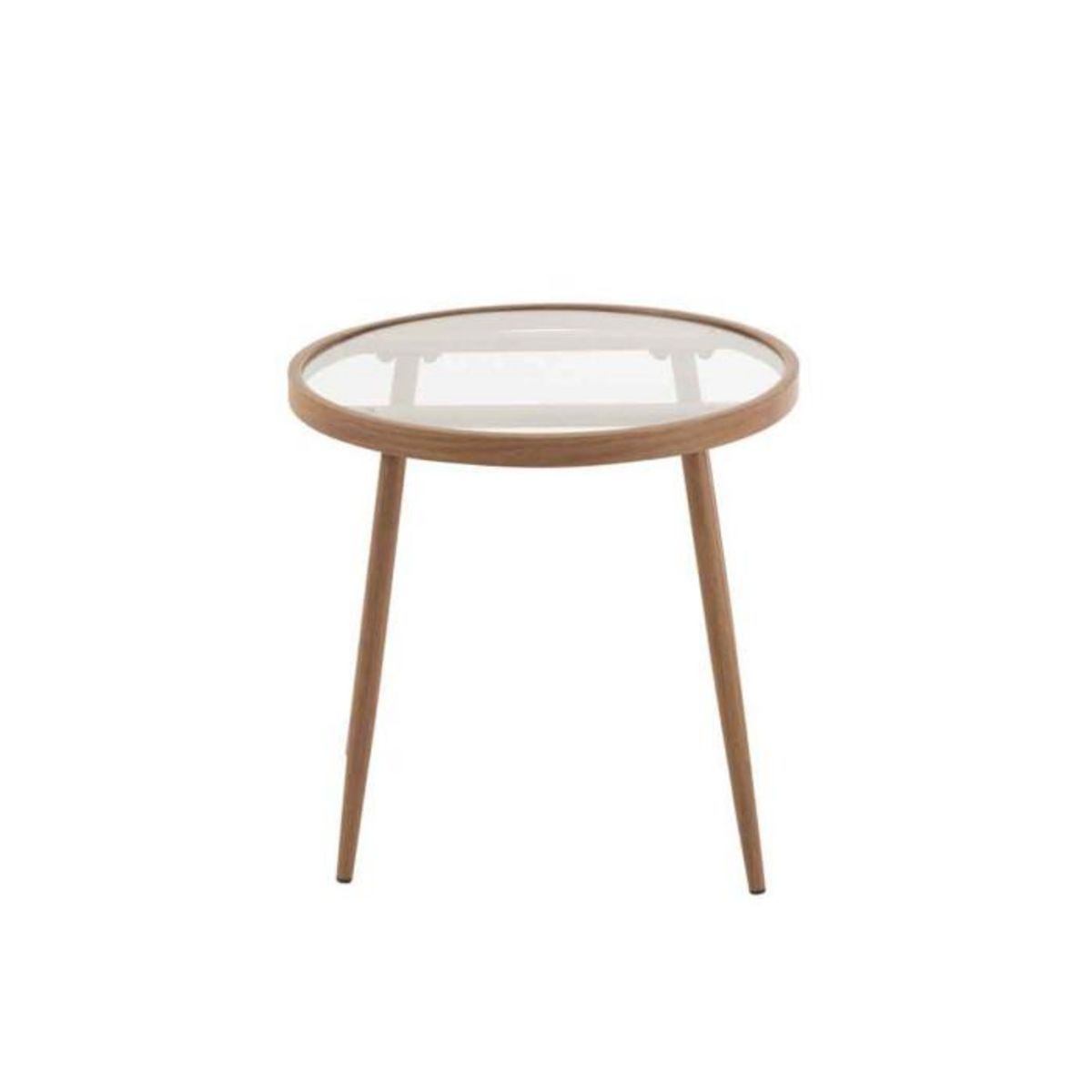 Paris Prix Table Gigogne Design  Fuolas  50cm Marron