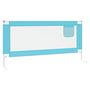 Voir la diapositive 4 : VIDAXL Barriere de securite de lit d'enfant Bleu 190x25 cm Tissu
