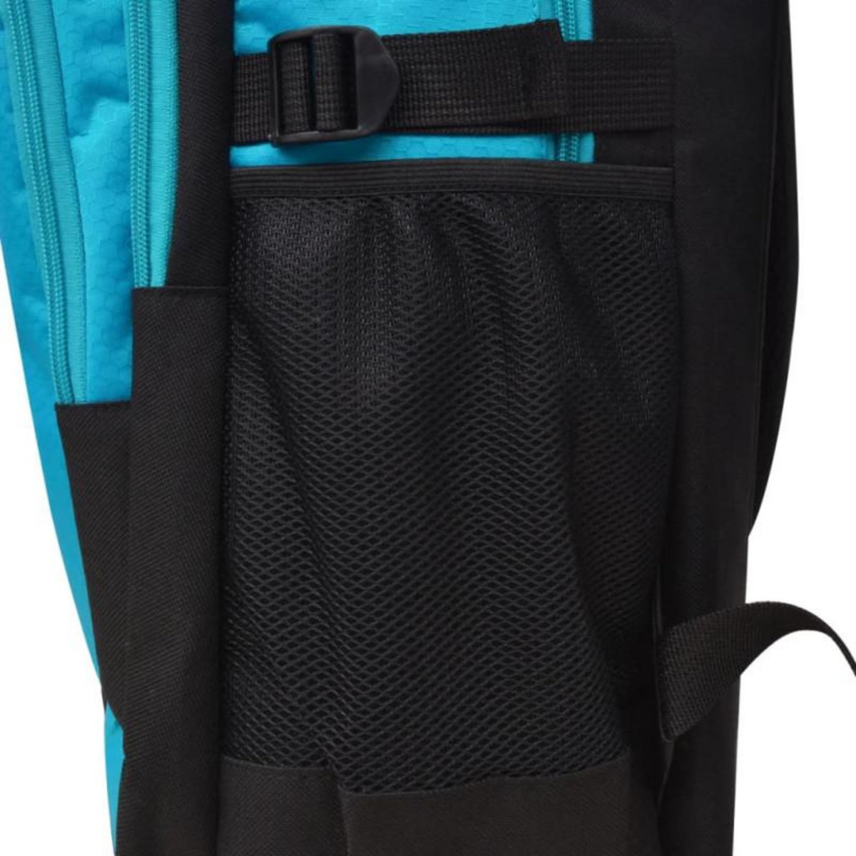 VIDAXL Sac à dos d école 40 L noir et bleu