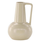 Paris Prix Vase Design en Céramique  Lane  22cm Beige & Noir