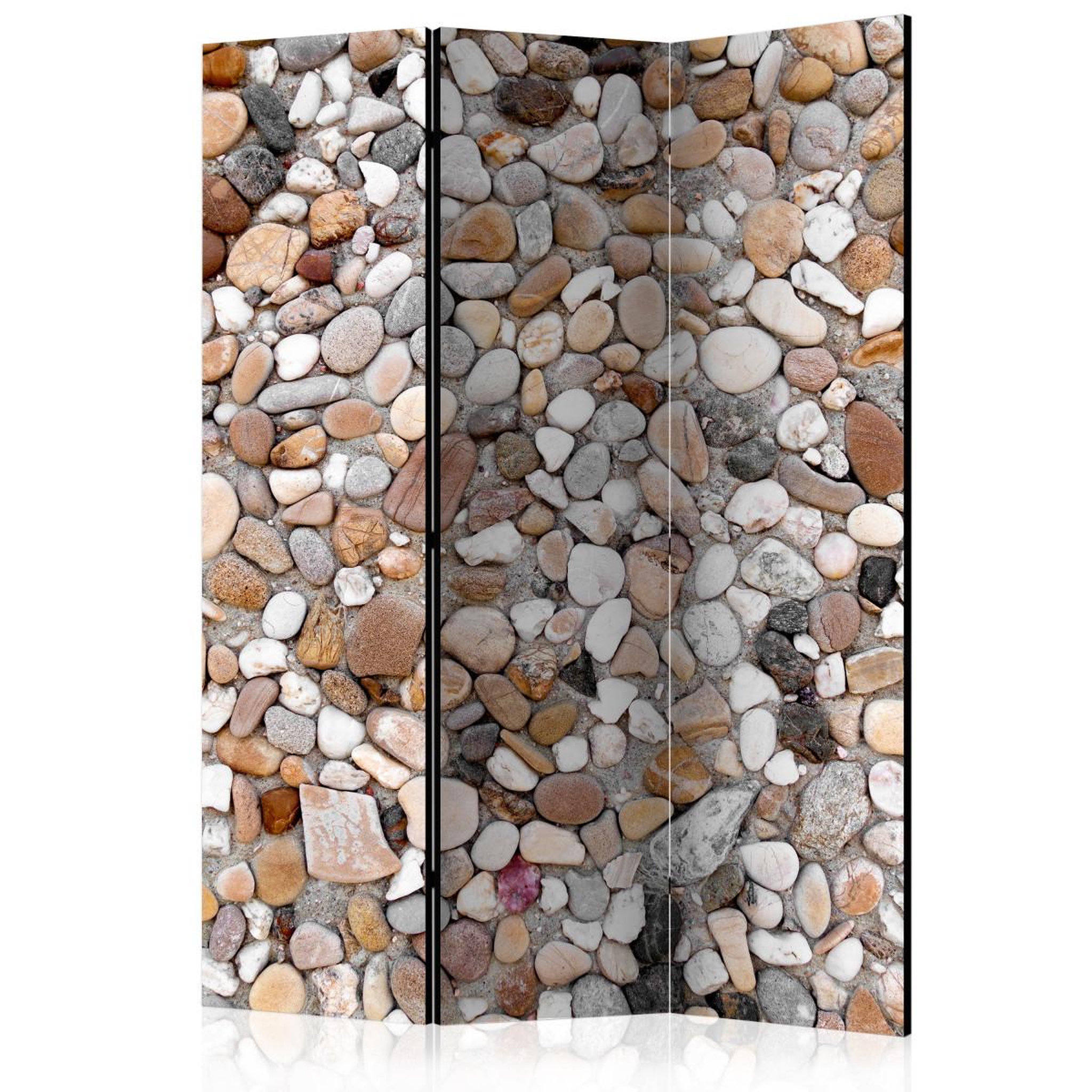 Paris Prix Paravent 3 volets  stone beach  135x172cm