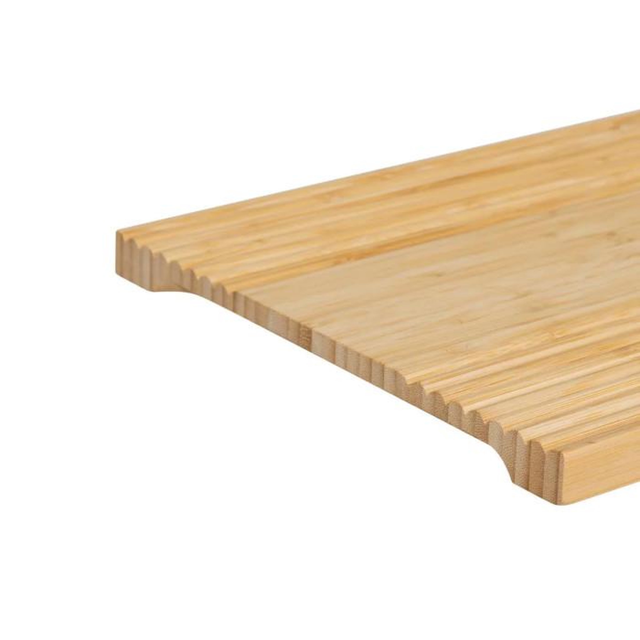 Voir la diapositive 2 : FIVE Planche à Découper en Bambou  Rainuré  40cm Naturel