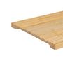 Voir la diapositive 2 : FIVE Planche à Découper en Bambou  Rainuré  40cm Naturel