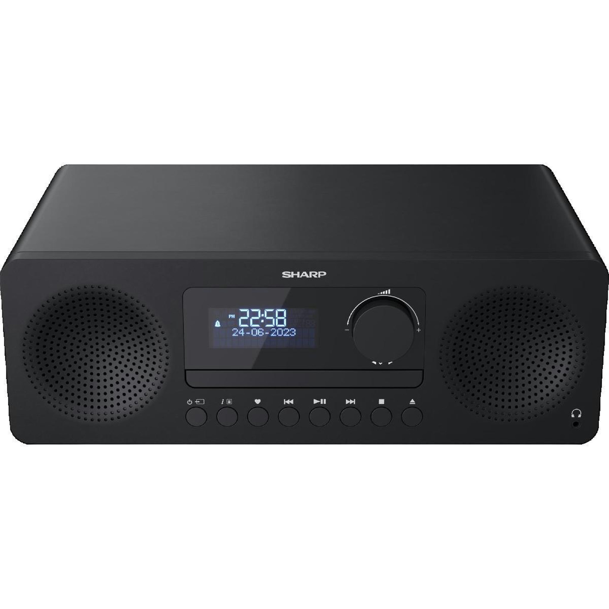 Voir la diapositive 2 : Sharp Système audio tout-en-un Sharp XL-B720D avec lecteur CD et Bluetooth