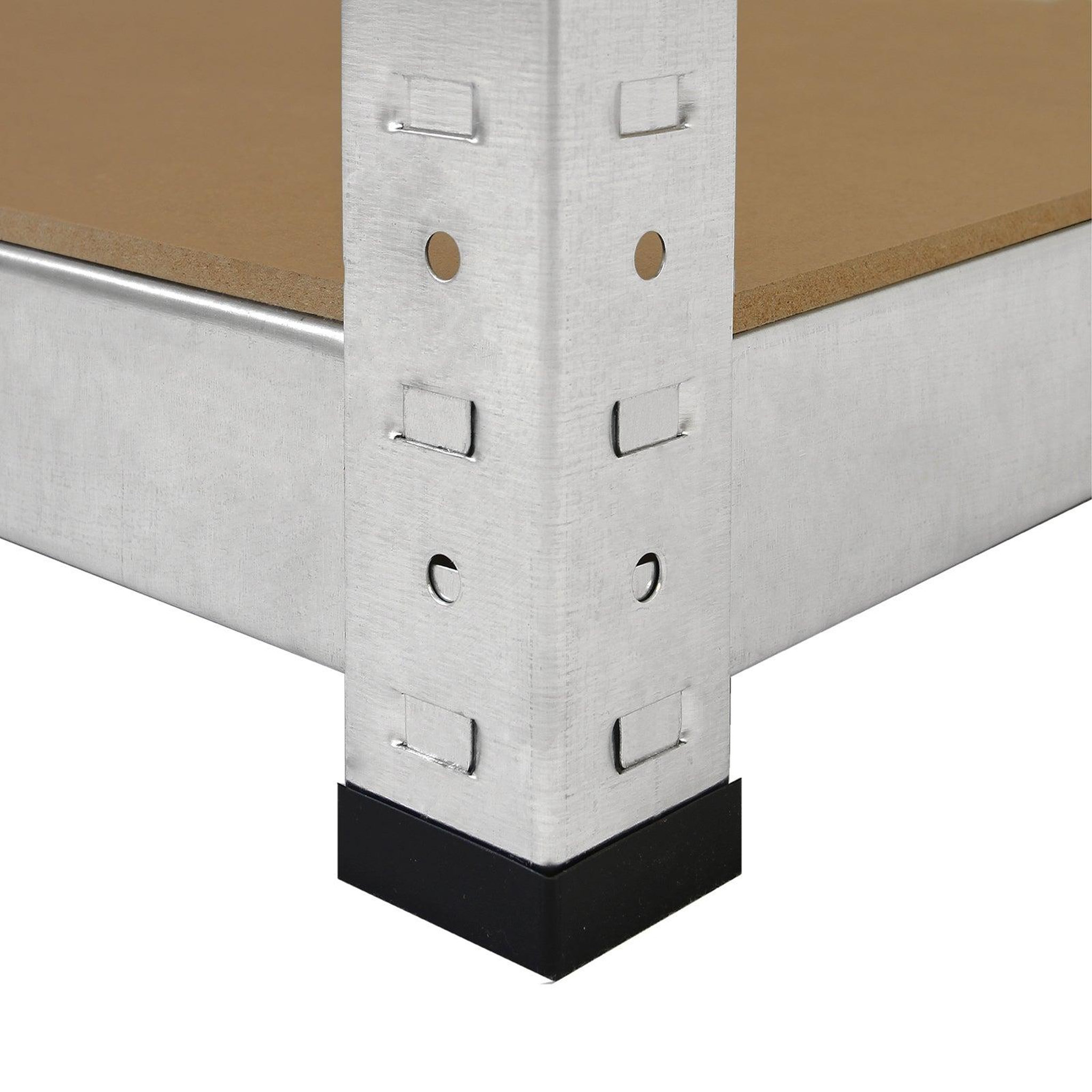 Voir la diapositive 4 : MONSTER RACKING 2 rayonnages e-rax en acier galvanisÉ 90cm x 40cm x 180cm