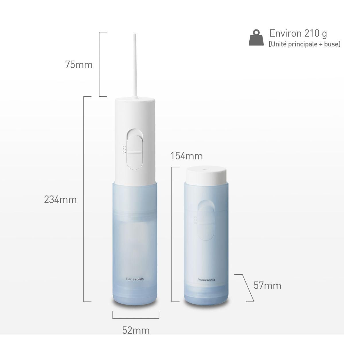 PANASONIC Hydropulseur de voyage EW-DJ11-A503