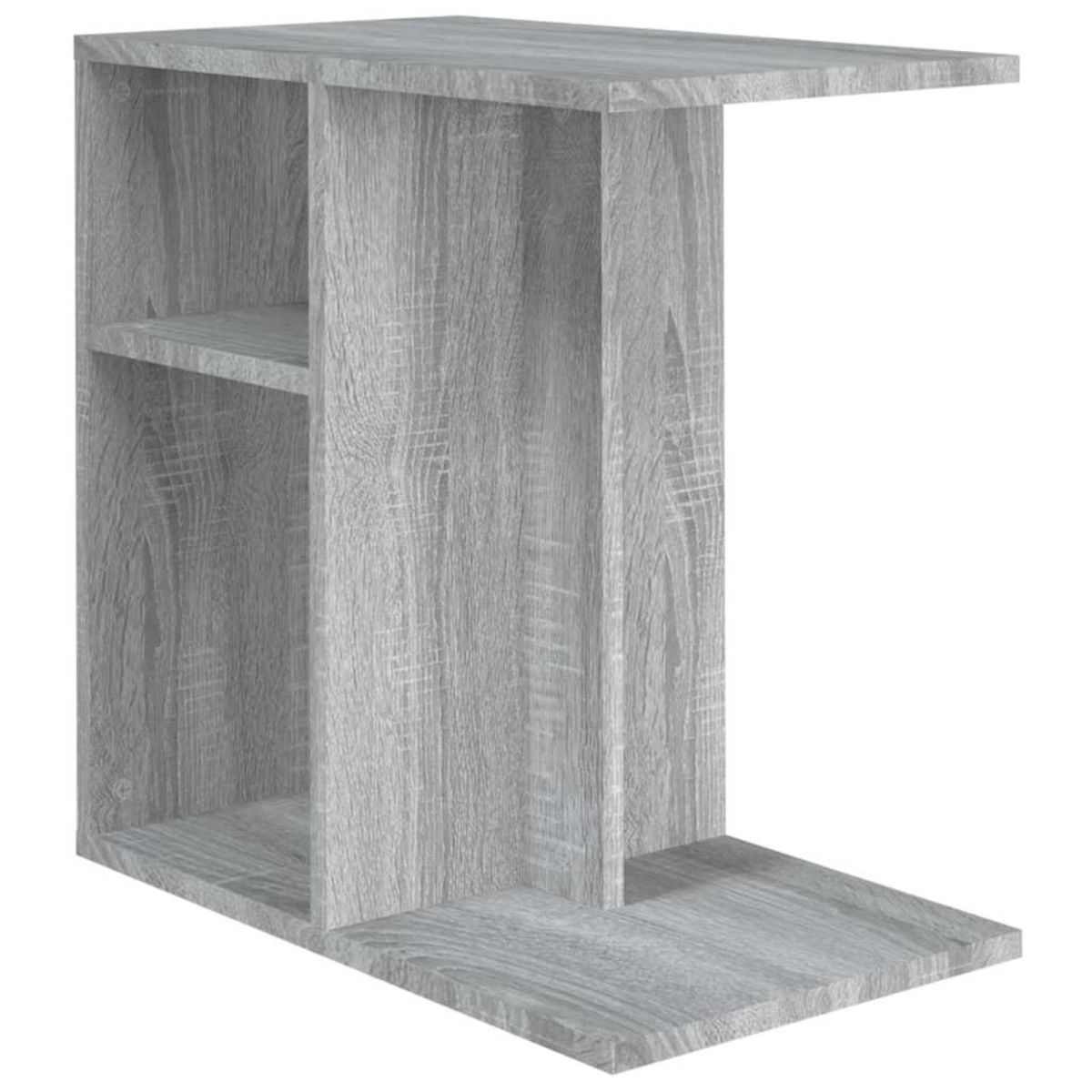 VIDAXL Table d'appoint Sonoma gris 50x30x50 cm Bois d'ingenierie