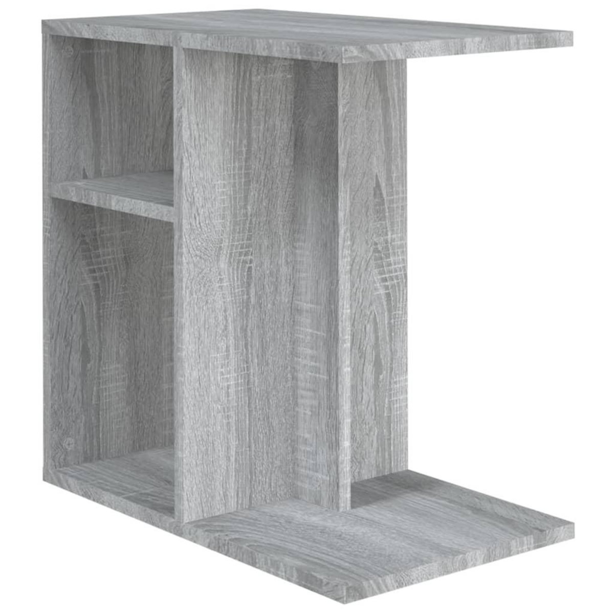 VIDAXL Table d'appoint Sonoma gris 50x30x50 cm Bois d'ingenierie