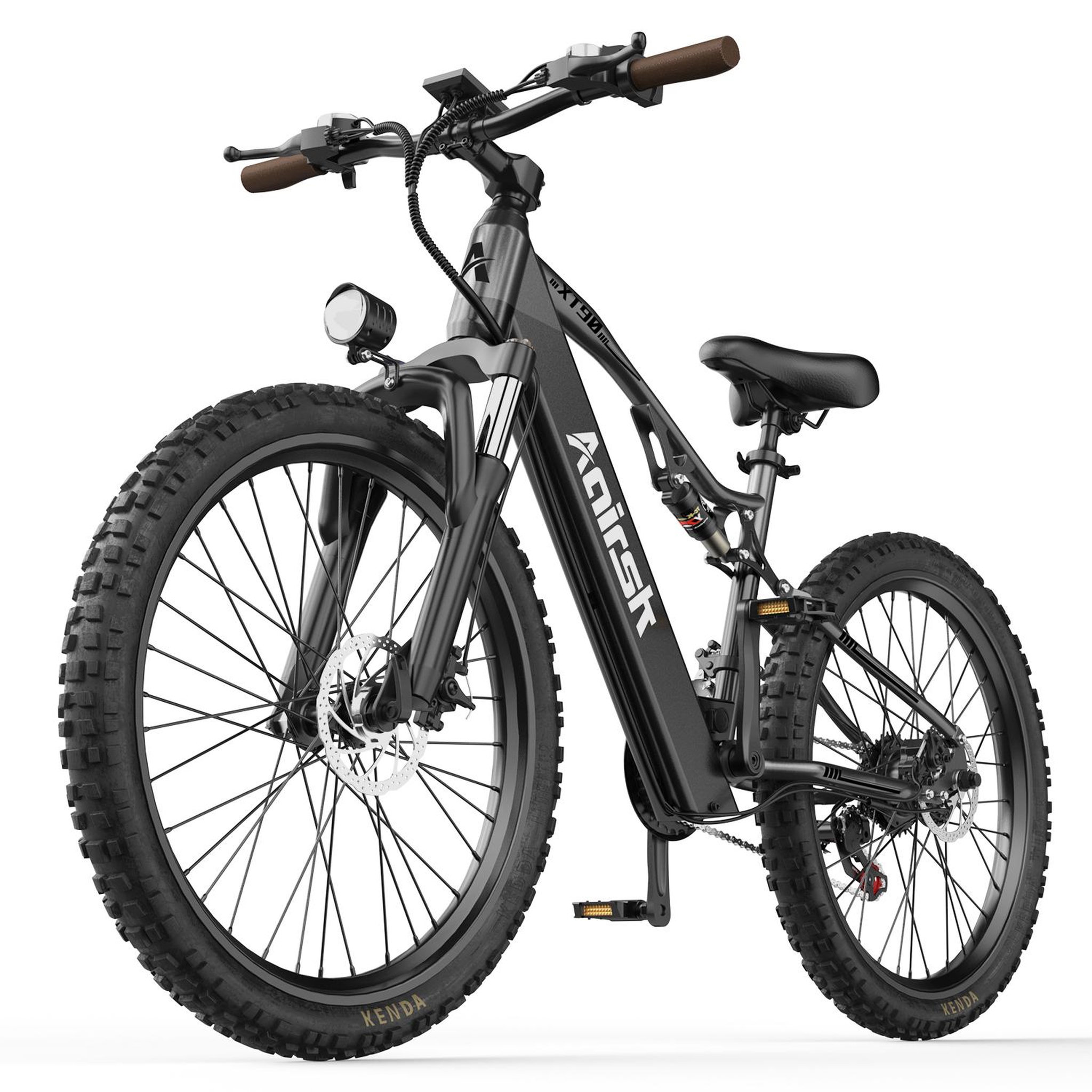 Voir la diapositive 2 : AAIRSK Vélo électrique aairsk xt90, 26 pouces, batterie 48 v 20 ah, nfc, noir