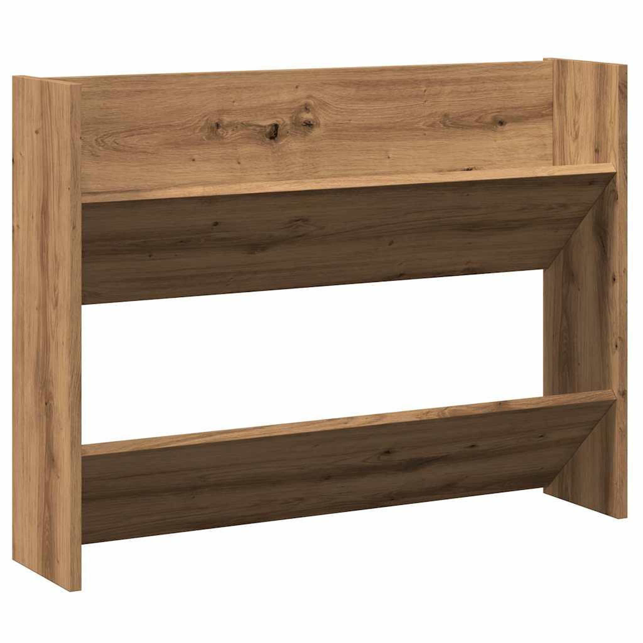 Voir la diapositive 2 : VIDAXL Armoire a chaussures murale chene artisanal bois d'ingenierie
