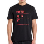 CALVIN KLEIN JEANS T Shirt /Rouge Homme Calvin Klein Jeans  V04RD818G. Coloris disponibles : Noir