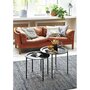 Voir la diapositive 2 : Paris Prix Lot de 2 Tables d'Appoint Design  Gabin  62cm Noir