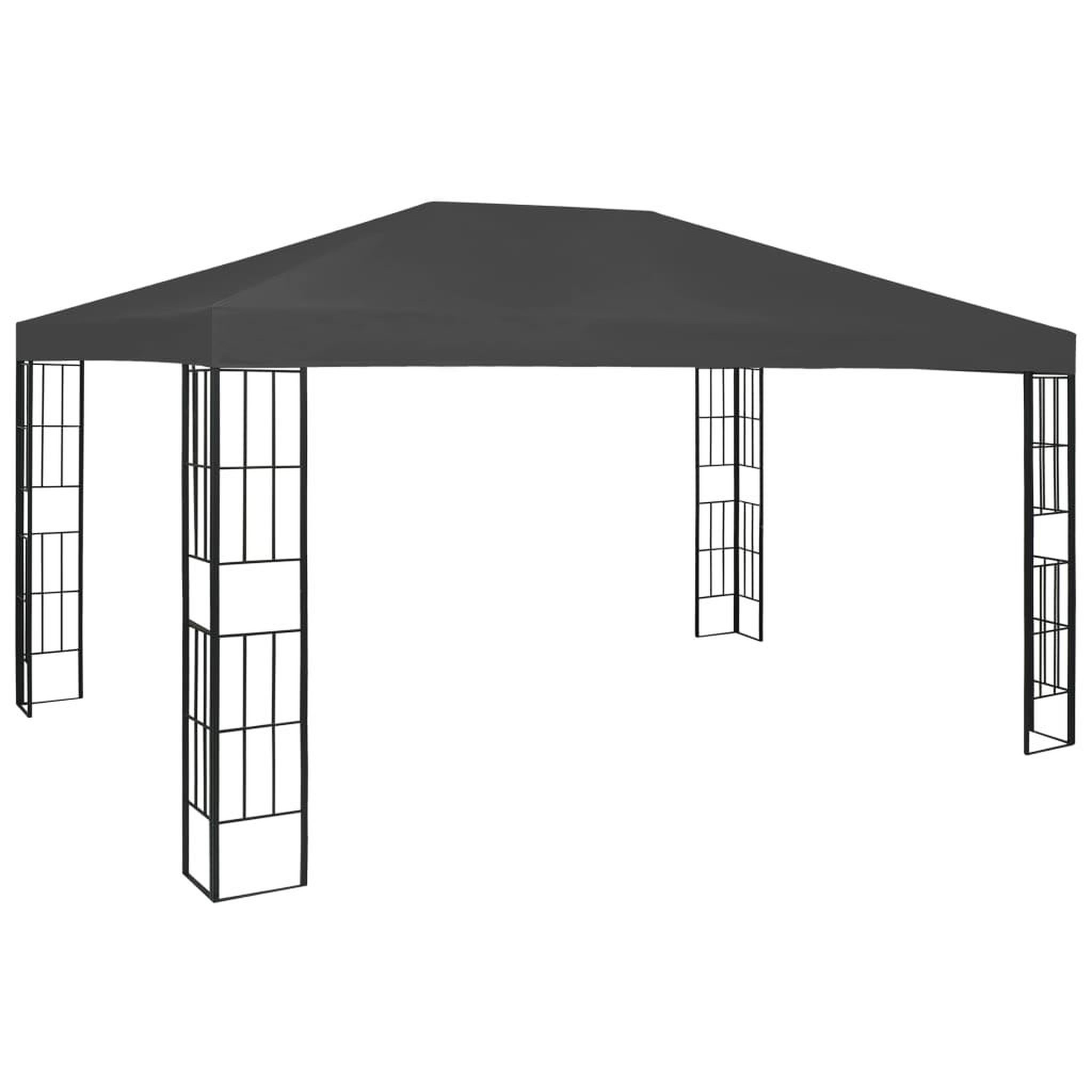 Voir la diapositive 1 : VIDAXL Tonnelle 3x4 m Anthracite