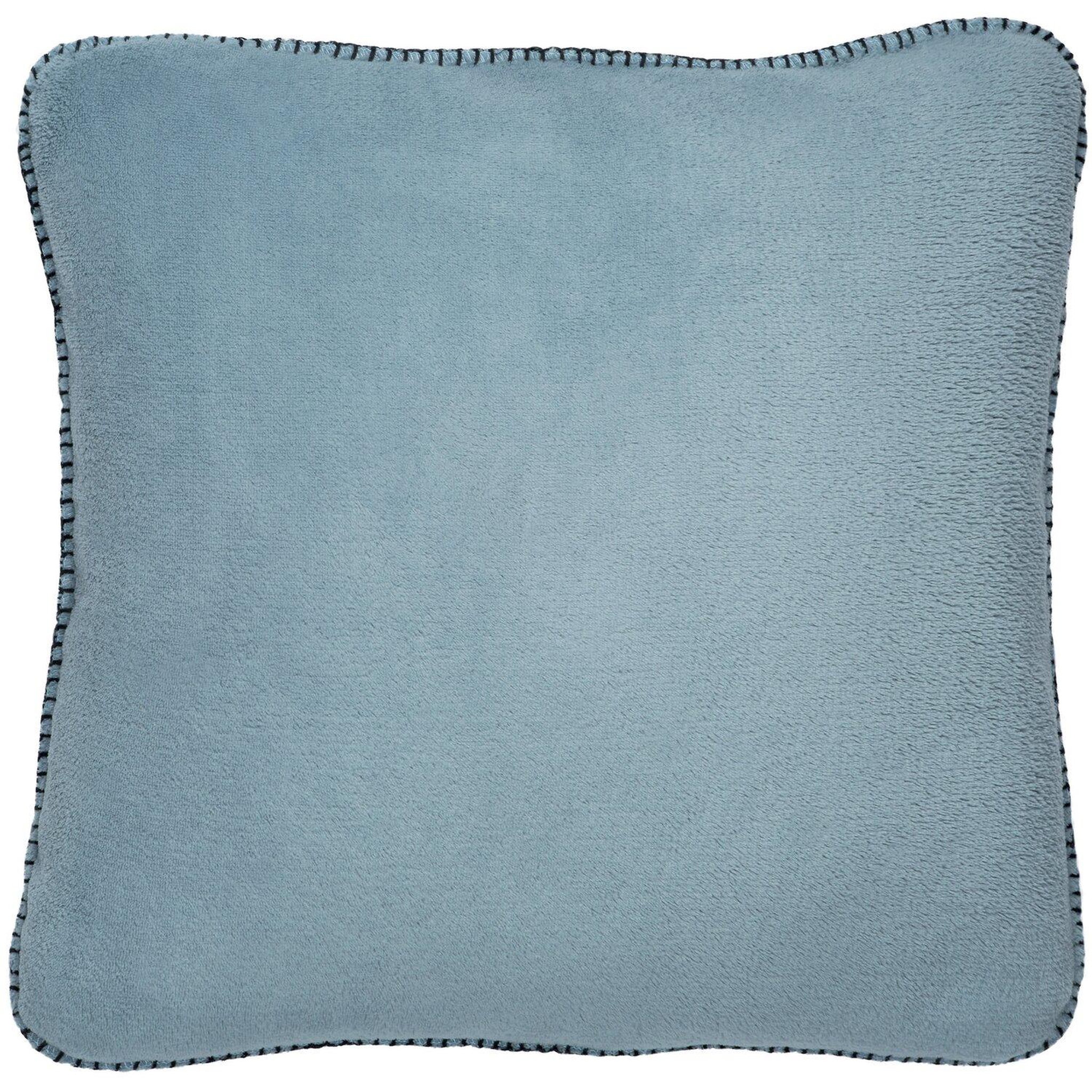 Les Ateliers du Linge Coussin imprime 100% polyester melly. Coloris disponibles : Gris, Bleu, Jaune, Rouge