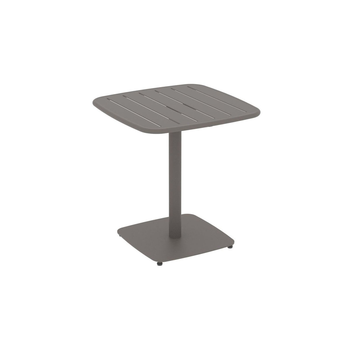 HESPERIDE Table de jardin carrée 2 places ALEGORIA