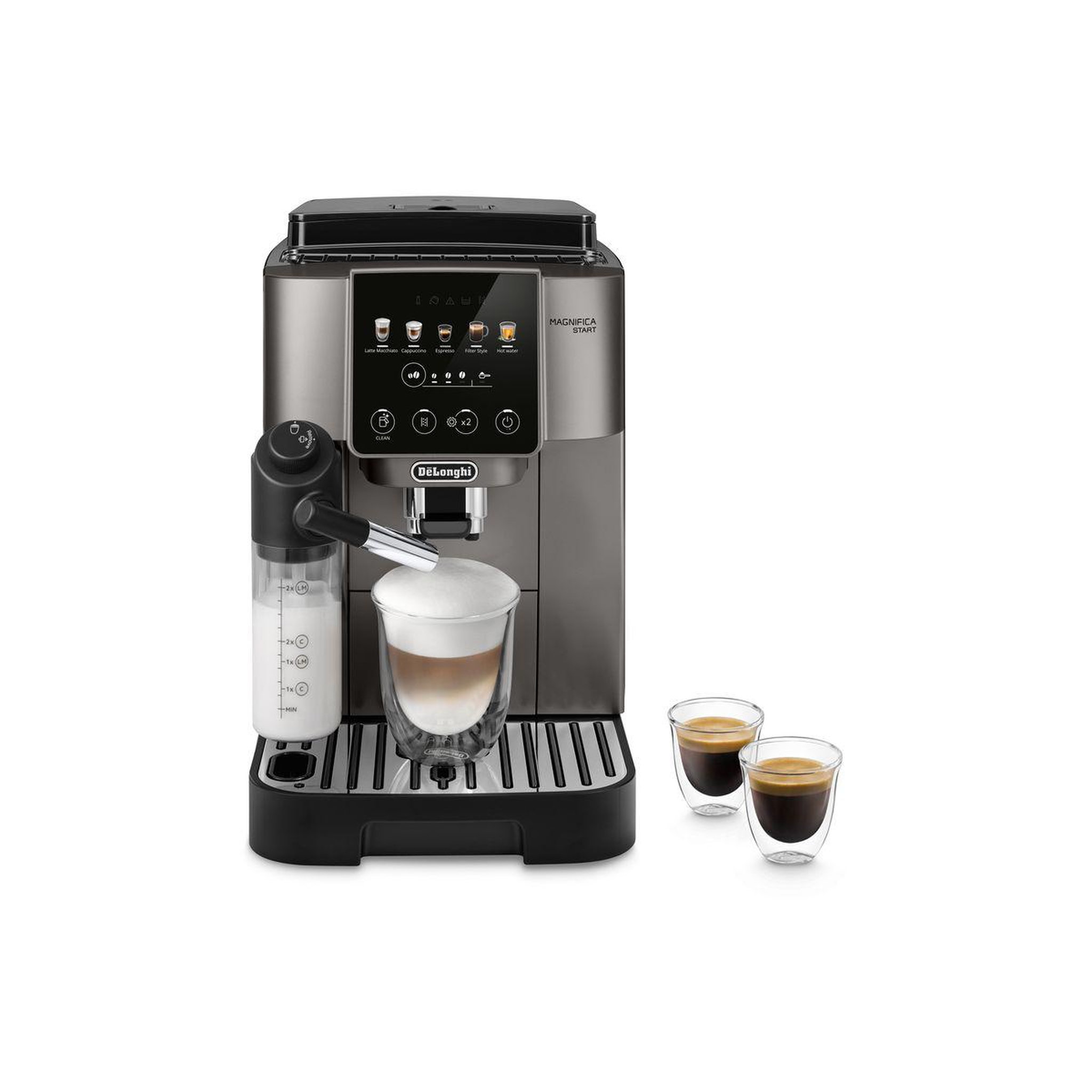 DELONGHI Expresso broyeur magnifica start color feb2291.tb titane